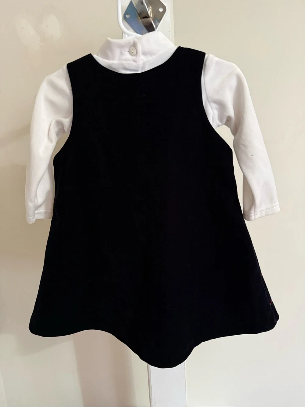 Sophia Rose Velvet Christmas Dress Set